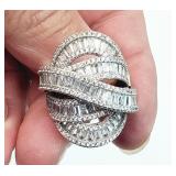 FZN .925 Sterling Silver Size 8.5 RING 15.21g
