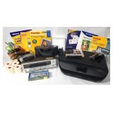 HP Printer, Radio Clock, Picture Print Paper +