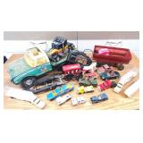 20pc Toy Trucks & Cars, NYLINT, Hotwheels +
