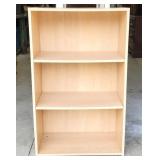 Blonde Wood Tone Book Shelf Case
