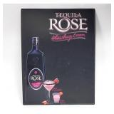 Tequila Rose Tin Metal Bar Pub Advertising Sign