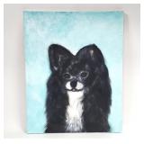 Canvas Chihuahua Puppy Dog Painting