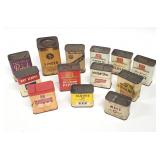 13 Vtg. Advertising Cooking Spice Boxes