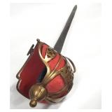 Edward VII Scottish Highland Basket Hilt Sword