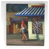 Artist Signed SACK Painting Artwork