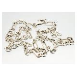 Sterling Silver 18" Chain Link Necklace 18.54g