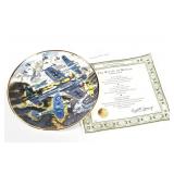 Franklin Mint 24k Gold Battle of Britain Plate
