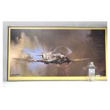 1978 Barrie A.F. Clark Spitfire Framed Print