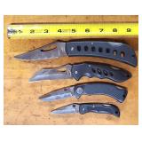 4) FROST Cutlery Lock Blade Pocket Knives