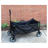 OZARK TRAIL Black Collapsible Pull Cart