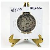 1889-S MORGAN Silver Dollar Coin