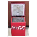 Coca~Cola COKE Galvanized Metal Milk Box