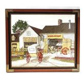 H. Hargrove Serigraph Wheelwright Painting