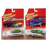 2) Johnny Lightning Sealed Die Cast Cars in Pack