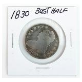 1830 Capped Bust Half Dollar Coin