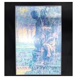 Saint James Court Framed Poster Size Print