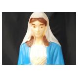 Christmas Nativity MARY Lighted EMPIRE Blow Mold