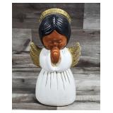 Vtg. Christmas Angel Holiday Lighted Blow Mold