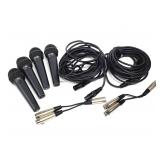 8pc NADY SP-5 Microphones Wires DJ Party Equipment