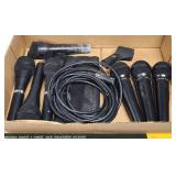 8pc NADY SP-5 Microphones Wires DJ Party Equipment