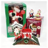5pc Christmas Santa Holiday Decorations