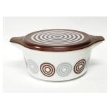 Vtg SALTON Pyrex 2.5qt Cosmopolitan Casserole Dish