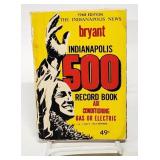 1968 Bryant Indianapolis 500 Record Book