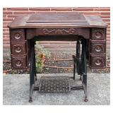 Antique Wheeler & Wilson Treadle Sewing Machine