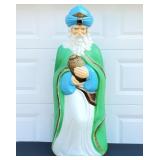 Vtg 51" EMPIRE Nativity Wise Man Lighted Blow Mold