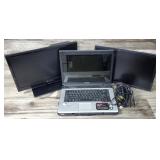Vtg Used Computers Laptop, Monitors + Untested