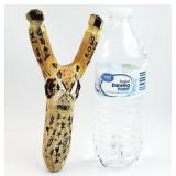 Hand Made Animal Face Wood Sling Shot