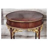 Wrought Iron Metal Round Fern Stand