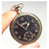 Vtg Ingersoll Waterbury Pochet Watch