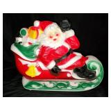 1970 EMPIRE Plastic Santa Sleigh Blow Mold