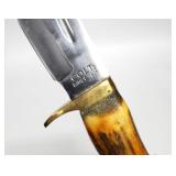 COLT CT848 Stag Handle Bowie Knife + Sheath