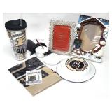 5pc PURDUE Flag, Cup, Snowman, Christmas Frames