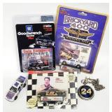 5pc NASCAR Racing Cars / Jeff Gordon Pocket Watch