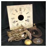 Antique Seth Thomas Clock Parts