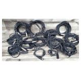 14pc Microphone Wires, DJ Wiring Equipment