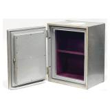 Vtg Portable Wall Safe w/ Combination