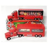 2001, 2002 COKE Santa, NASCAR Semi Trucks