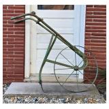 Antique Steel Walk Behind Garden Plow