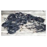 17pc Microphone, Speaker Wires DJ Wiring Equipment