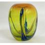 Dominick Labino Signed Art Glass Vase 1970