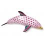 Herend Fishnet Pink Dolphin
