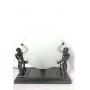 Frankart Sillhouette Lamp Two Nudes