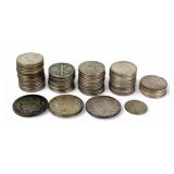 (67) Vintage American Silver Coins
