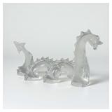 Baccarat Loch Ness Monster Crystal Paperweight
