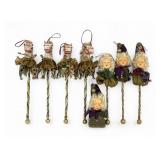(8) Mark Roberts Fairy Ornaments