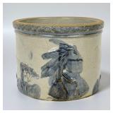 Old Sleepy Eye Stoneware Butter Crock